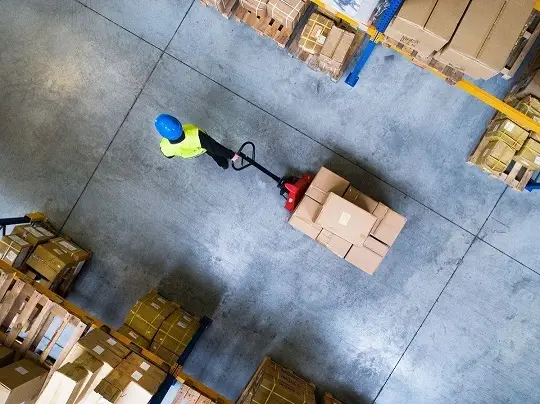 Inside the Long Road Warehouse facility in Kent, WA